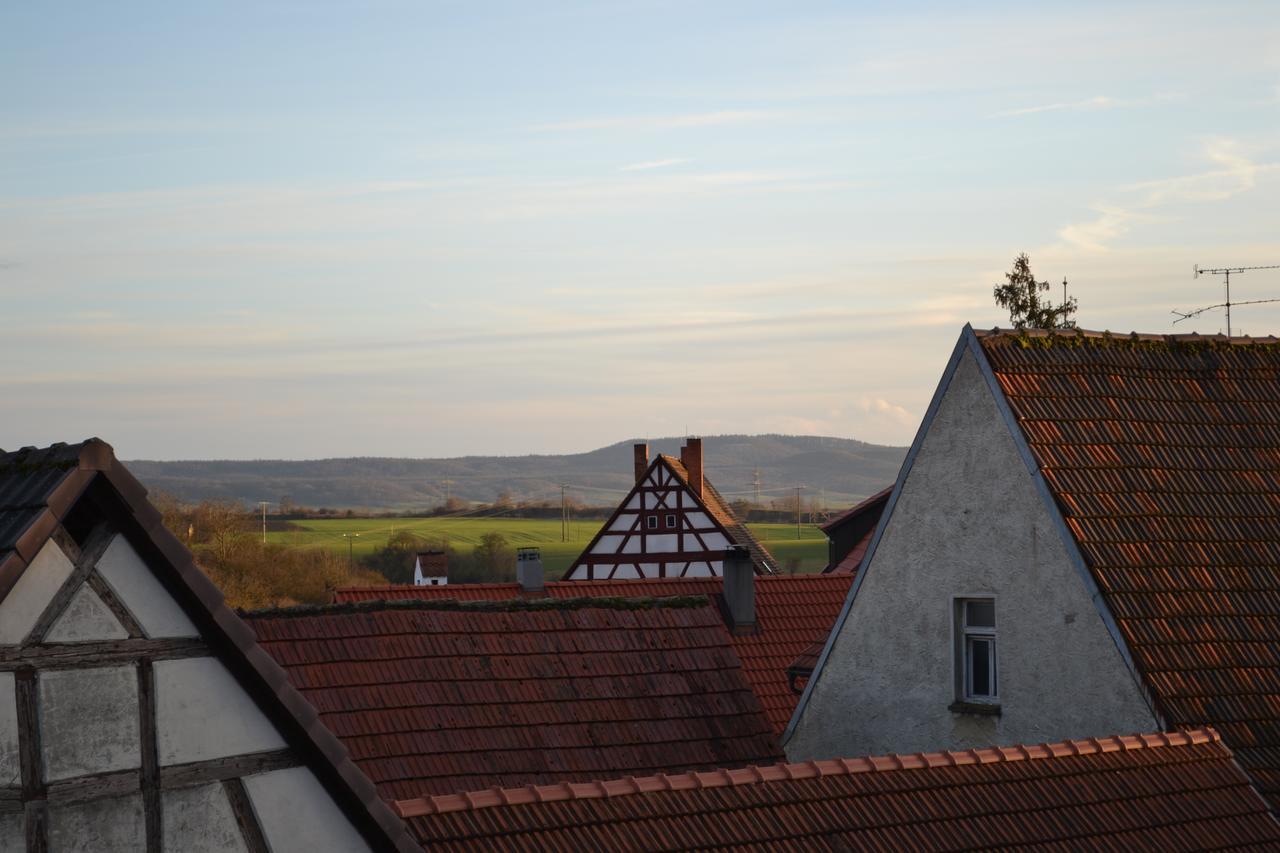 Hotel-Gasthof Rotes Ross Markt Einersheim Zewnętrze zdjęcie